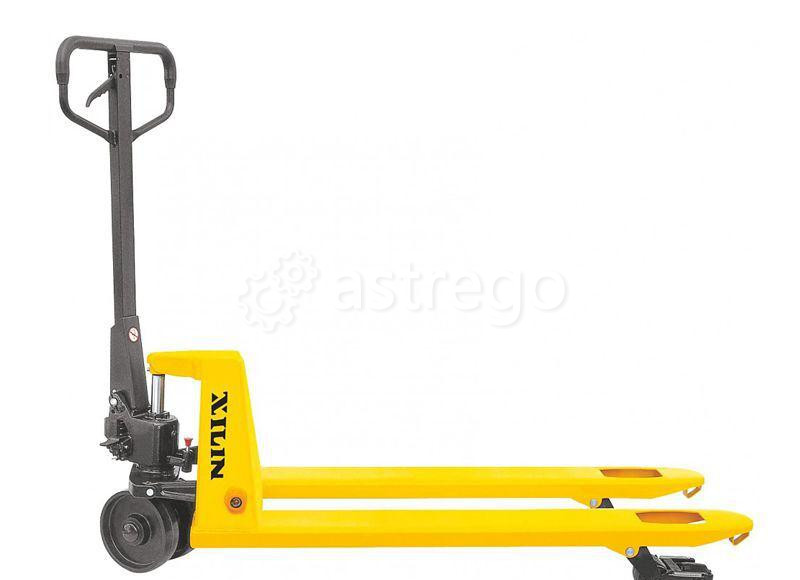 Тележка гидравлическая 4 направления 2500 кг 1150 мм полиуретановые колеса XILIN BFT Сургут - изображение 1