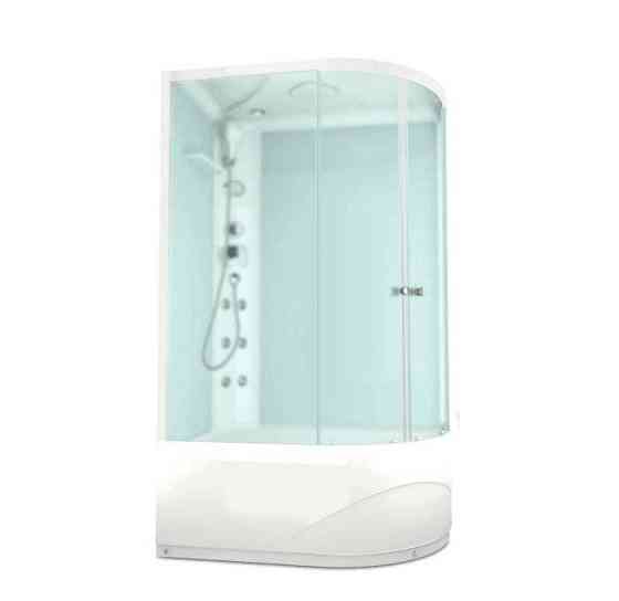 Душевая кабина Delight 128 high L 120x80 высокий поддон сатиновое-матовое стекло DOMANI-Spa DS01D128 Москва