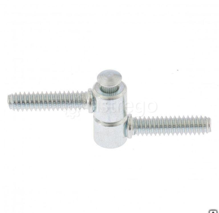 Петля ввертная ПВВ-2, цинк, 4 шт, (Металлист) Россия Новосибирск - изображение 1