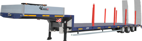 Полуприцеп-тяжеловоз ЧМЗАП 99064-100-01 трал, 39,5 т., мех. трапы, коники Краснодар