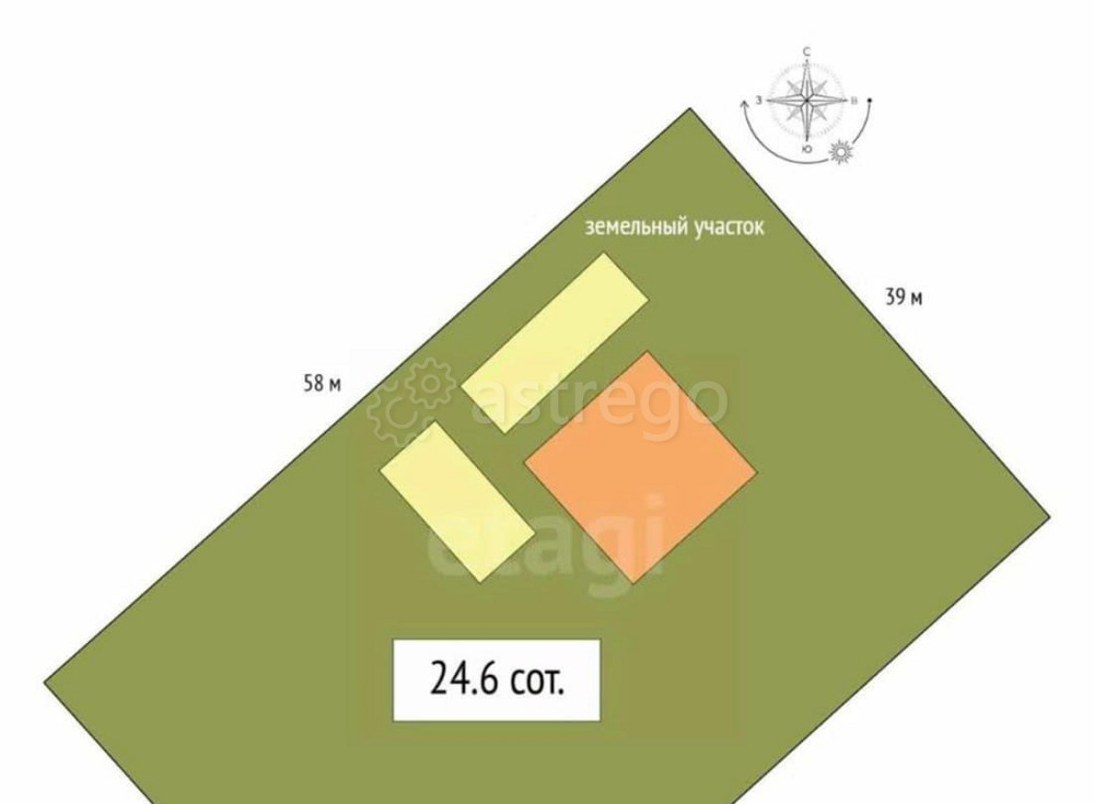 Дом, 106 м2, 24.6 сотки, 2 эт. Алтайское - изображение 6