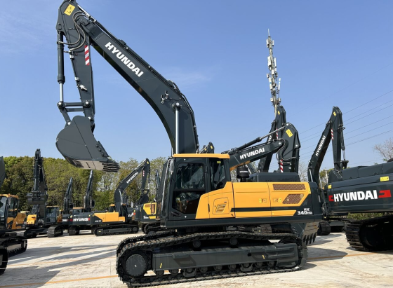 Гусеничный экскаватор Hyundai HX340HD Кемерово