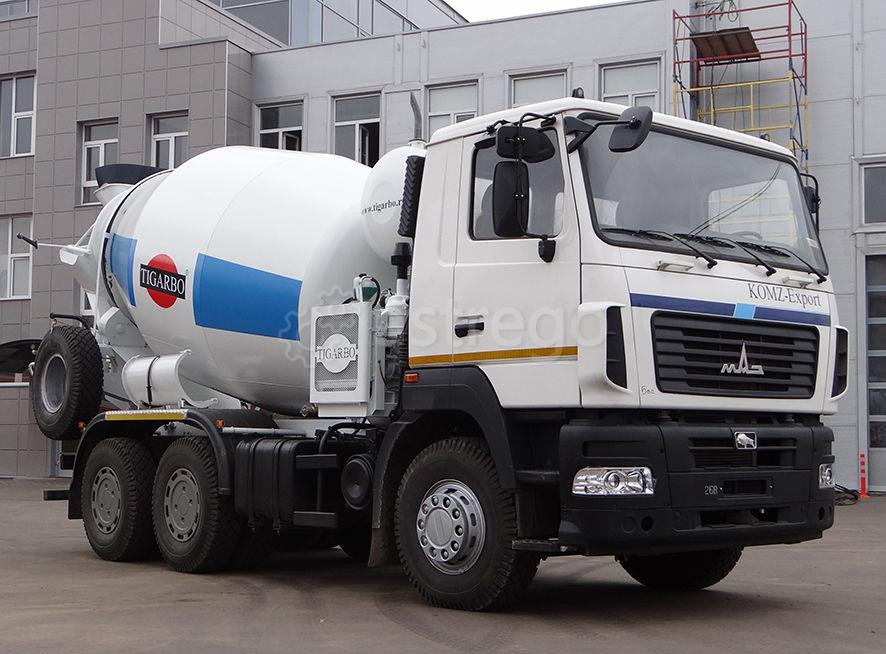 Автобетоносмеситель АБС 9ДА на шасси МАЗ 631226-525-042 Самара - изображение 1