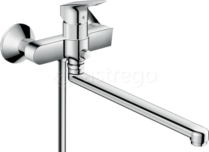 Смеситель для ванны Logis, однорычажный, с длинным изливом Hansgrohe Москва - изображение 1