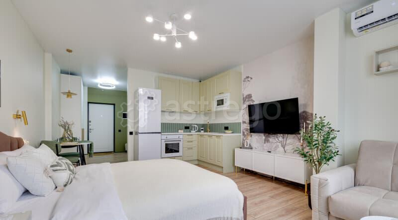 Студия, 35 м2, 12/17 эт. Москва - изображение 2