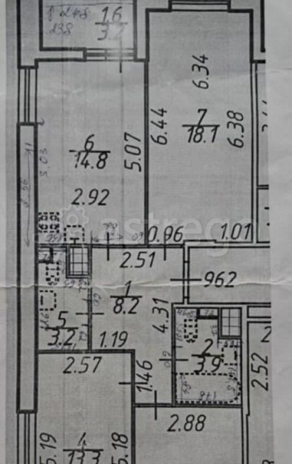 3-комн. квартира, 76 м2, 15/20 эт. Санкт-Петербург - изображение 5