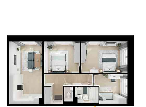 3-комн. квартира, 78.5 м2, 15/25 эт. Москва