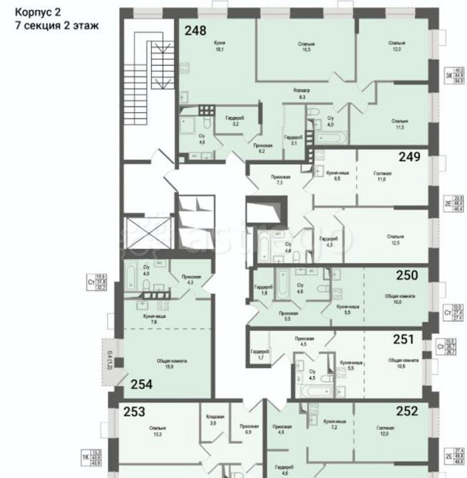 Студия, 31.8 м2, 2/8 эт. Королев - изображение 7
