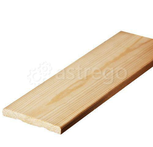 Наличник гладкий негрунтованный 12*60*2.2м Пермь - изображение 1