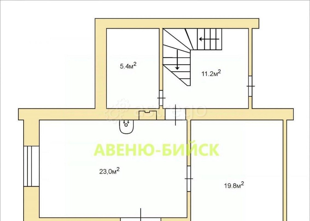 3-комн. квартира, 92 м2, 4/5 эт. Бийск - изображение 3