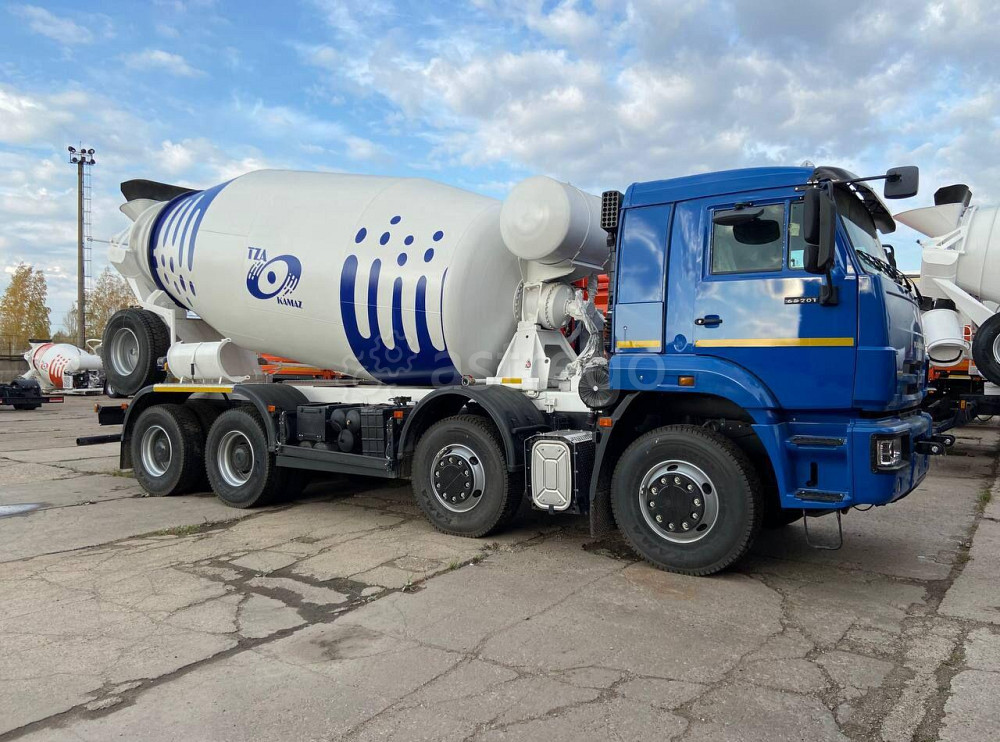 Автобетоносмеситель КамАЗ 65201, 8х4, 12 м3 Набережные Челны - изображение 1