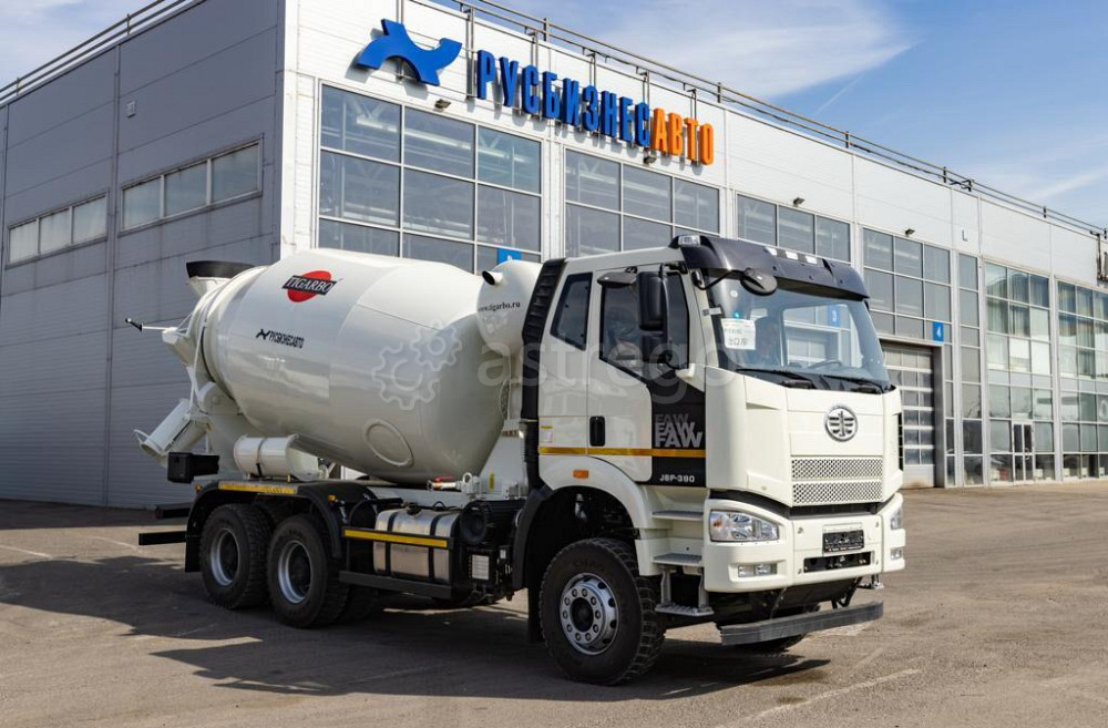 Автобетоносмеситель 69366Р на шасси FAW CA3250 Евро-5 10 м3 Tigarbo Краснодар - изображение 1