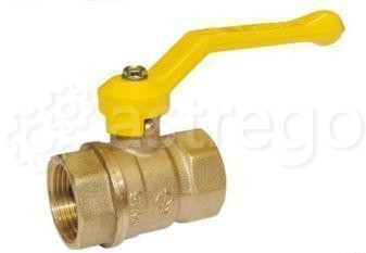 Кран шаровой газовый Галлоп DN 15 Стандарт ручка ВхВ Ижевск - изображение 1