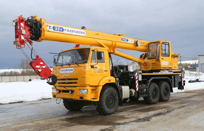 Автокран 32т 31 м на шасси КАМАЗ-43118 6х6 Москва - изображение 1