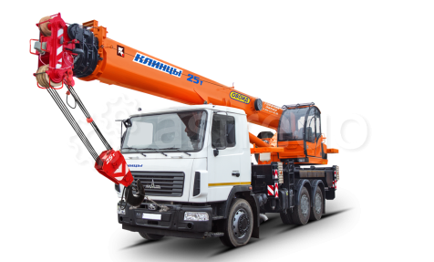 Автокран 25 т Клинцы КС-55713-6К-1 на шасси МАЗ-6312 6х4 Самара - изображение 1