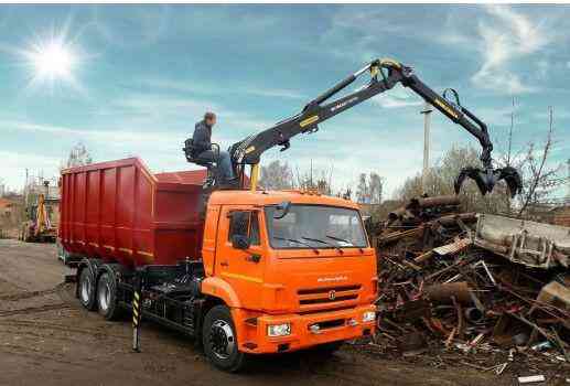 Ломовоз КАМАЗ 65115 с КМУ Велмаш-С VM10L74, 30 м3 Набережные Челны
