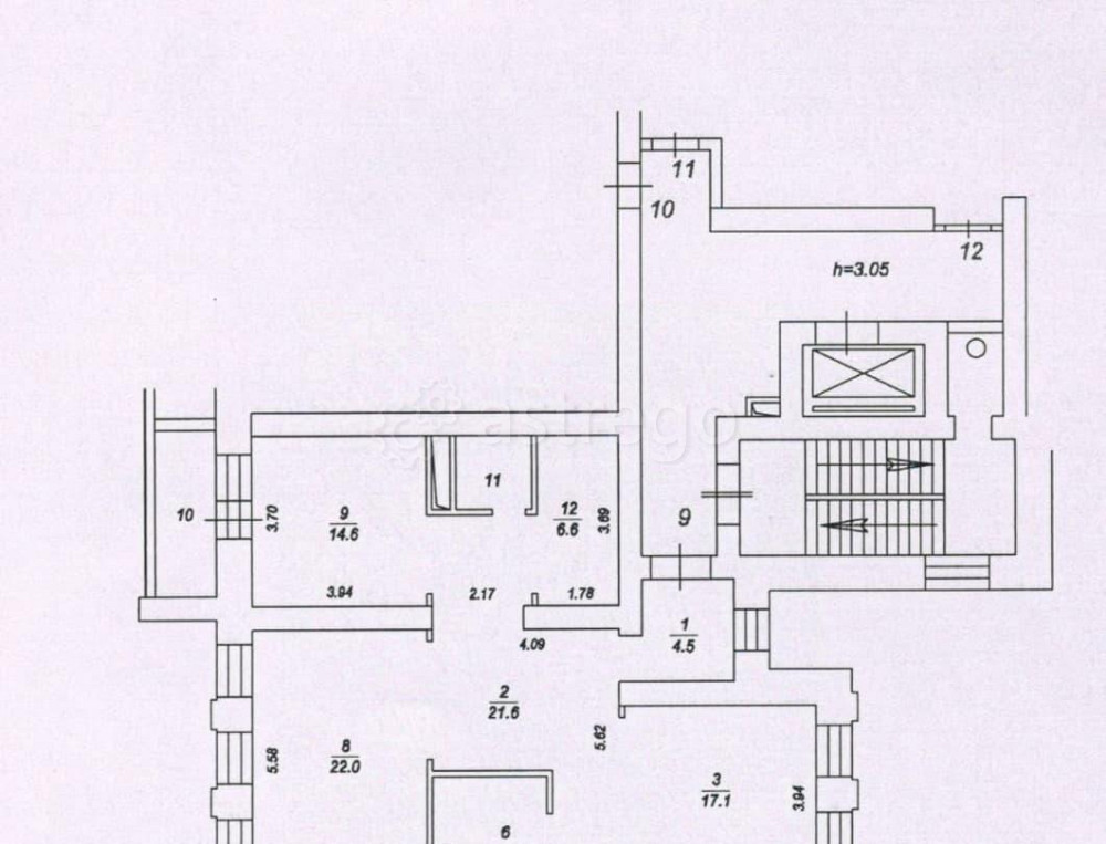 3-комн. квартира, 129.4 м2, 4/8 эт. Балашиха - изображение 7