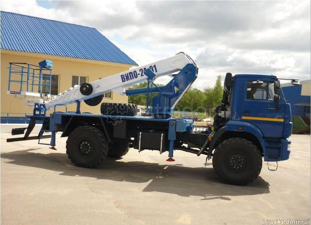 Автовышка ВИПО 24-01 на шасси Камаз-43502 Самара - изображение 1
