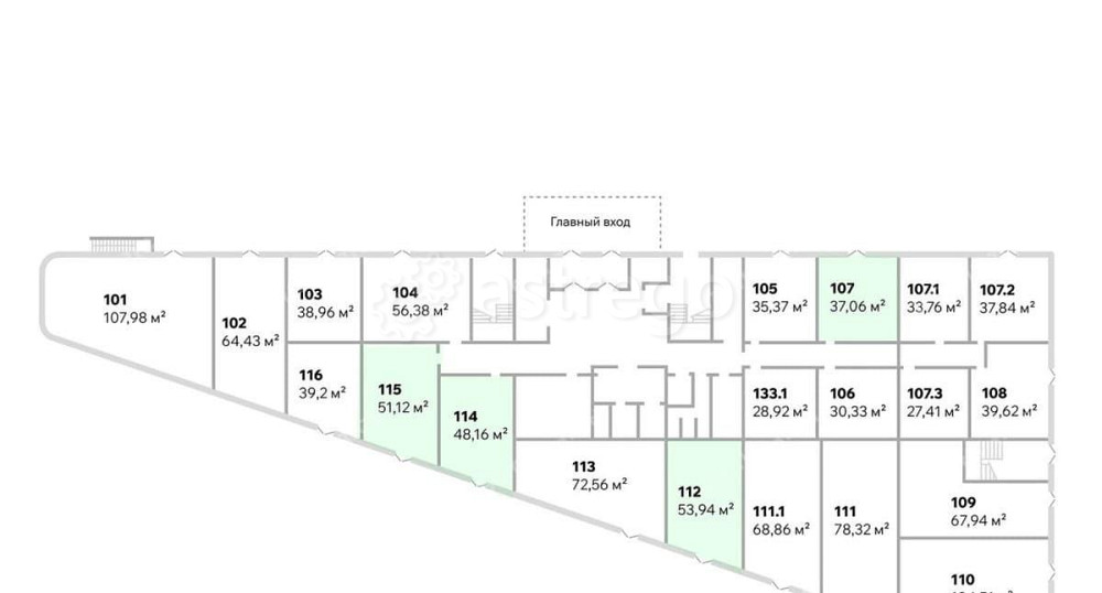 Офис, 190 м2 Санкт-Петербург - изображение 4