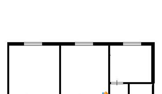 2-комн. квартира, 60 м2, 2/4 эт. Волоколамск