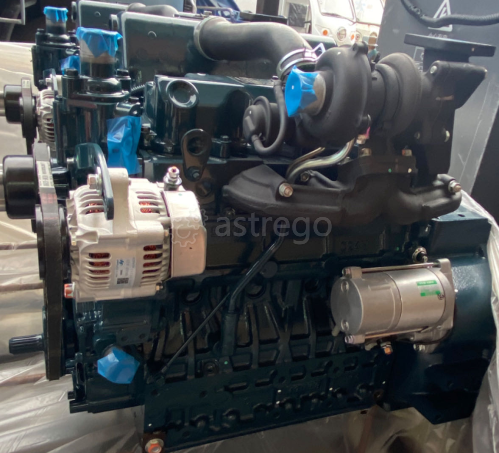 Двигатель двигатель Кубота V2403 Октябрьский - изображение 1