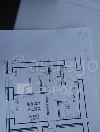 1-комн. квартира, 37 м2, 6/9 эт. Новоалтайск - изображение 2