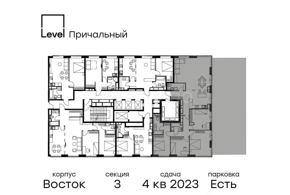 5-комн. квартира, 131 м2, 19/33 эт. Москва - изображение 9