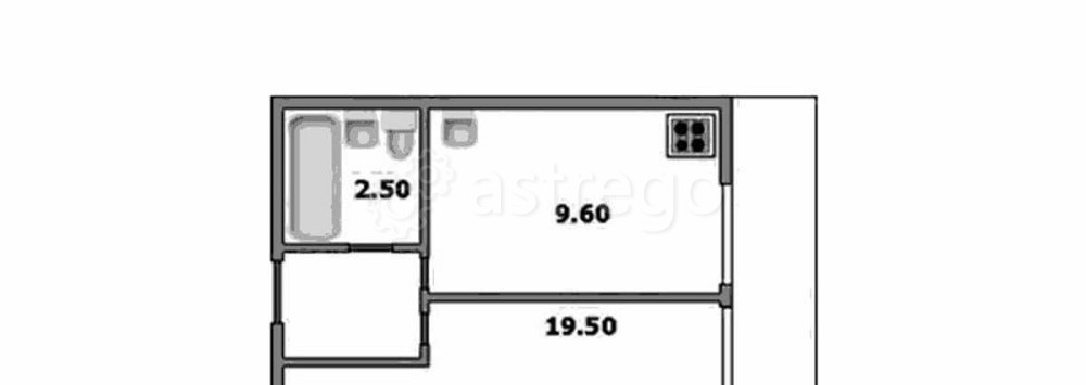 1-комн. квартира, 35 м2, 12/12 эт. Москва - изображение 6