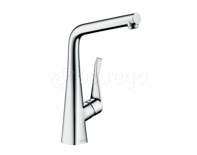 Смеситель для кухни Hansgrohe, Metris M71, тип открывания воды - однорычажный 14822000 Москва - изображение 1