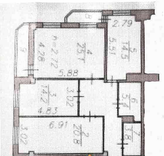 3-комн. квартира, 107.2 м2, 8/9 эт. Астрахань