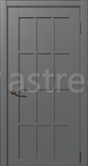 Дверь межкомнатная серия Муза ST модель Терция ПО 600х900 мм покрытие ПВХ Soft Touch, Soft Touch сер Чита - изображение 1