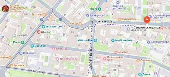 Комната, 38.2 м2, 6/6 эт. Санкт-Петербург