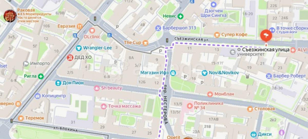 Комната, 38.2 м2, 6/6 эт. Санкт-Петербург - изображение 6
