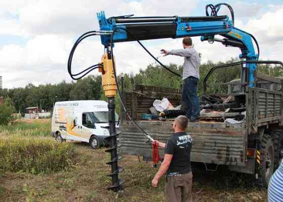 Гидробур для экскаватор погрузчика Дельта CD6 Набережные Челны