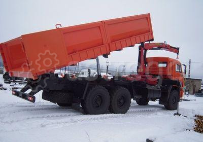 Самосвал с КМУ на шасси Камаз 65117 Самара - изображение 1