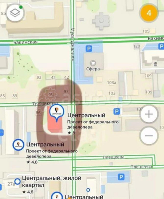 Торговое помещение, 92.8 м2 Астрахань - изображение 2