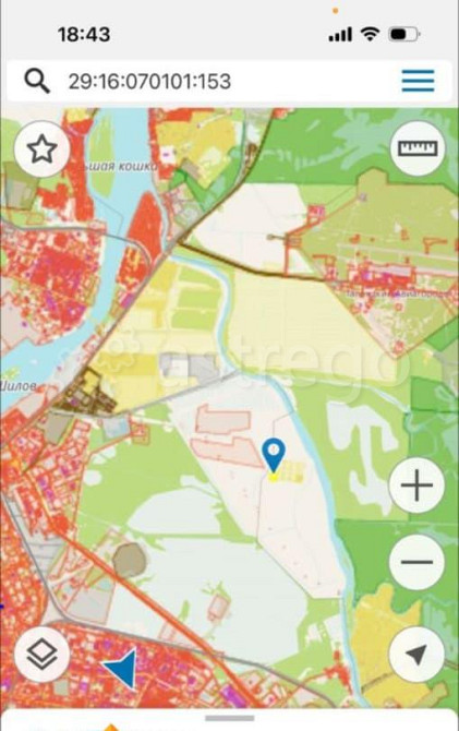 Коммерческий участок, 1.55 га Архангельск - изображение 1