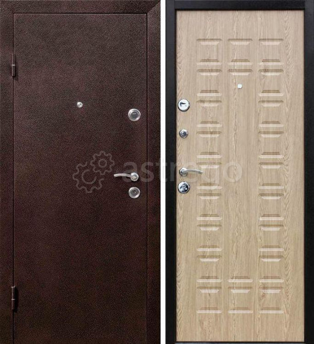 Дверь металлическая Йошкар Карпатская ель 2050*960 Левое открывание vrd-11105 Verda Москва - изображение 1