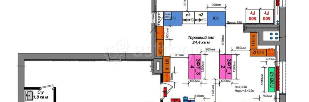 Торговое помещение, 11 м2 Котельники - изображение 4