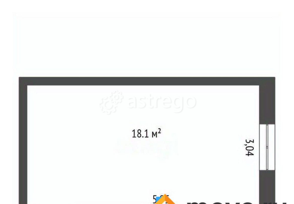 Комната, 18.1 м2, 2/5 эт. Благовещенск - изображение 4