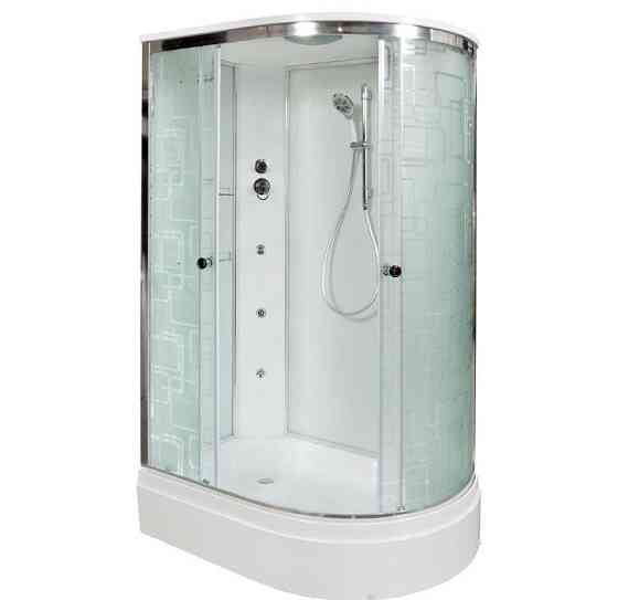 Душевая кабина 120х80 средний поддон AvaCan EM 2712 (L) с гидромассажем Красноярск