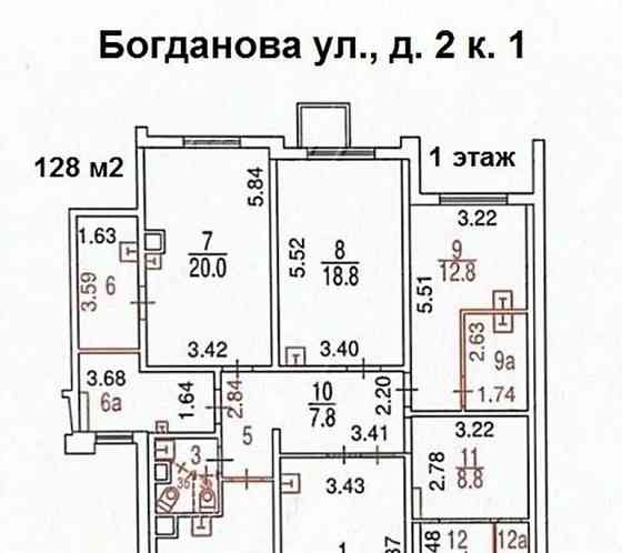 Свободного назначения, 128 м2 Москва