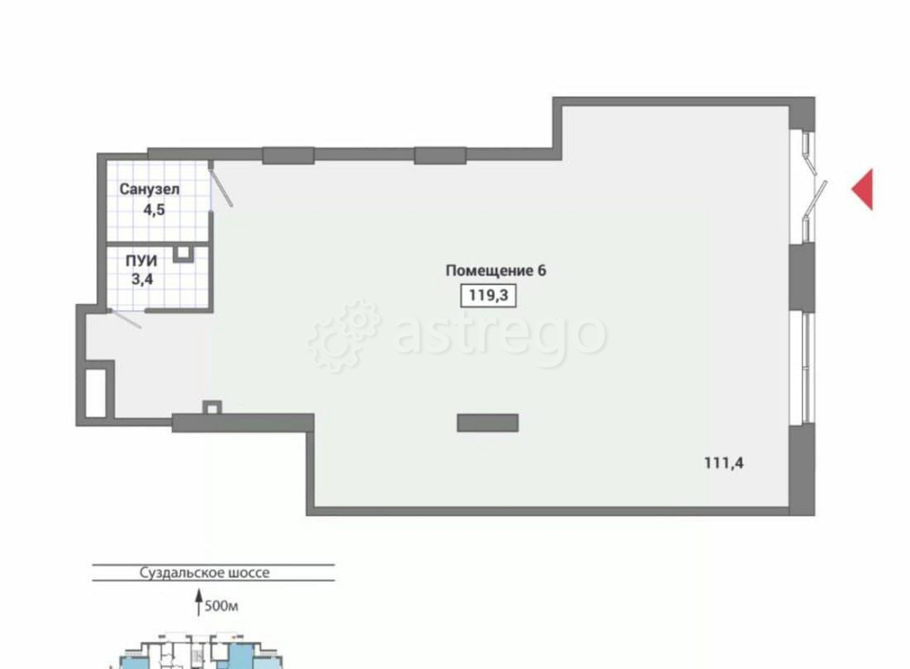 Свободного назначения, 119 м2 Санкт-Петербург - изображение 4