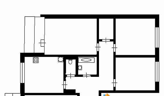 4-комн. квартира, 82 м2, 2/9 эт. Красноярск