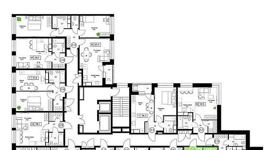 Студия, 29.3 м2, 9/17 эт. Пушкино