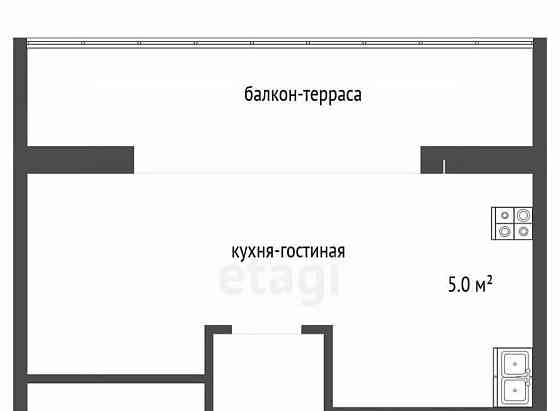 Студия, 31.9 м2, 4/17 эт. Раменское