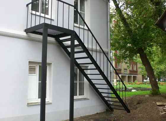 Забежная металлическая лестница Екатеринбург