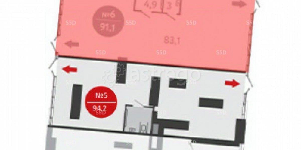 Торговое помещение, 94.2 м2 Москва - изображение 6