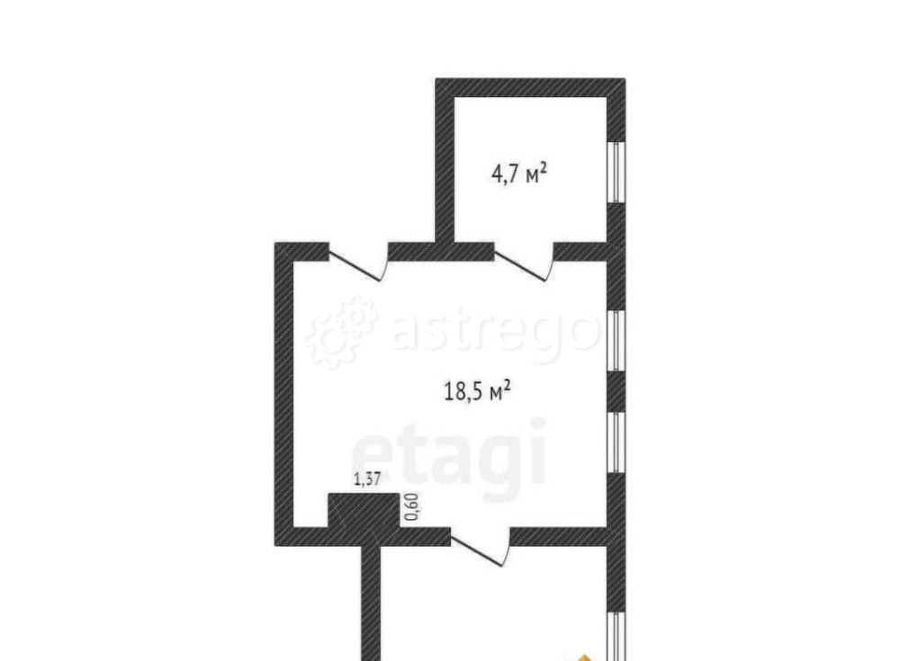 Торговое помещение, 37.9 м2 Валуйки - изображение 2