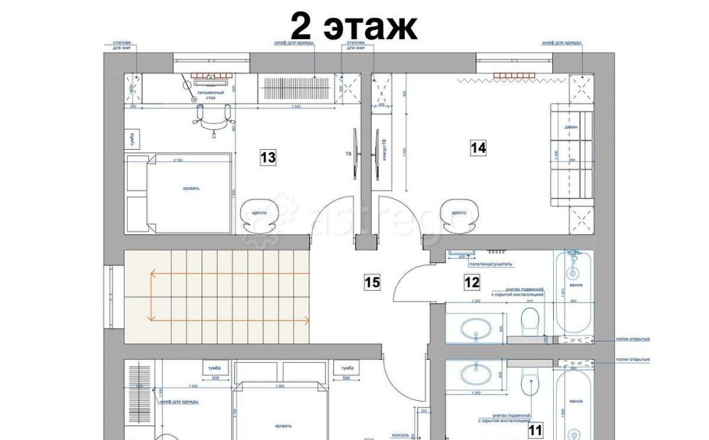 Дом, 230 м2, 6 соток, 2 эт. Москва - изображение 4
